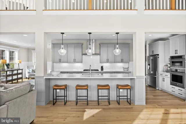 a view of a hallway with closet area