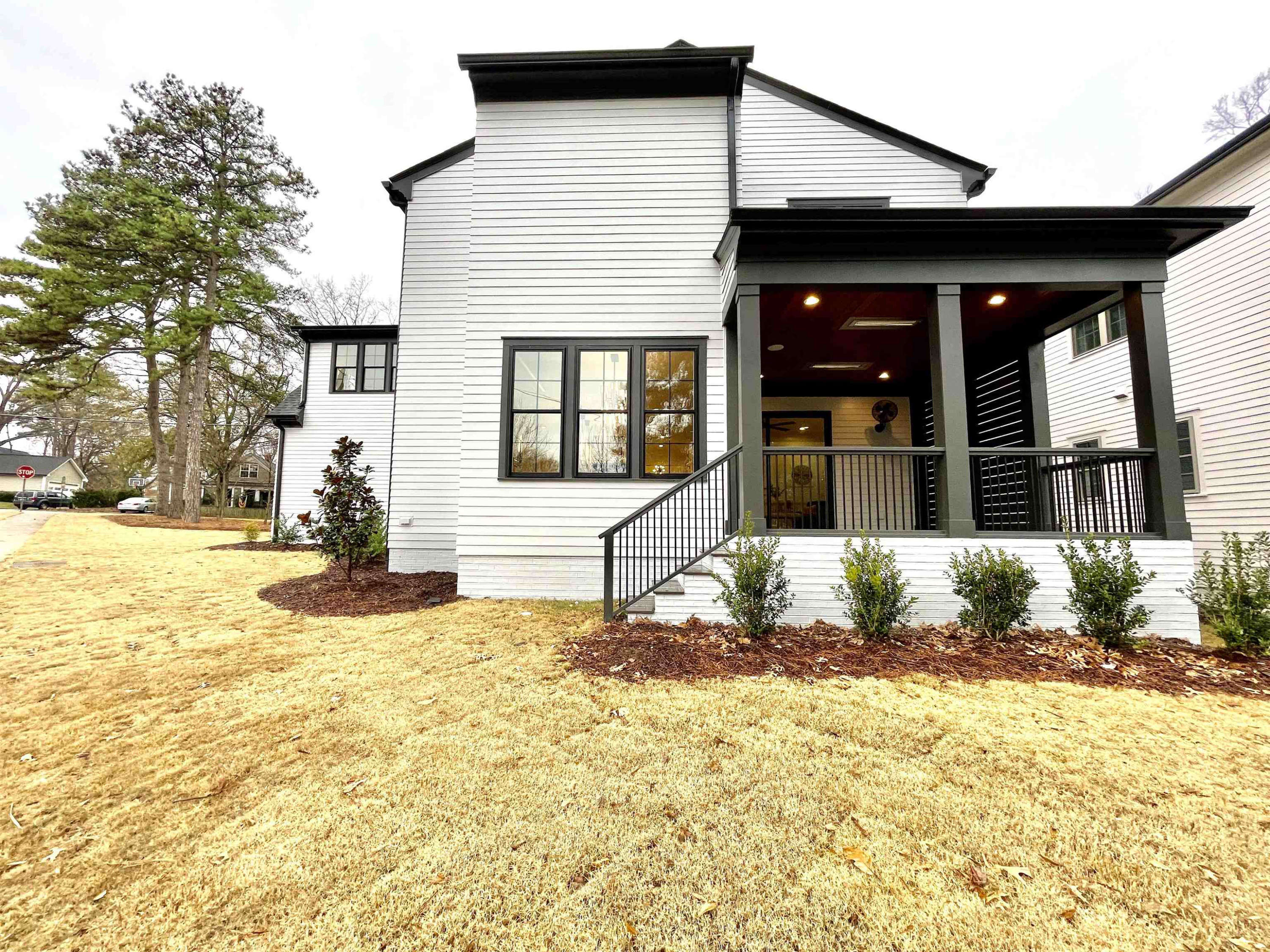 2000 Pine Drive Raleigh, NC 27608 - Photo 4 of 39 Back Porch & View of Back Yard