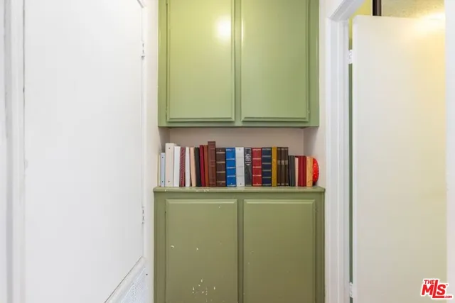 a room with lots of storage and utility