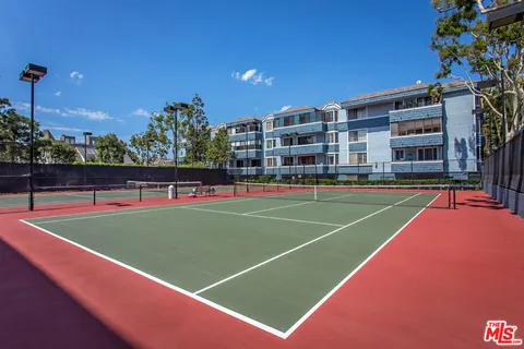 a view of a tennis court