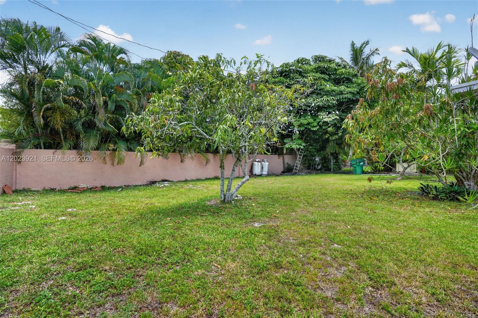 8461 Southwest 68th St Road Miami, FL 33143 - Photo 17 of 65 a view of a backyard with a garden