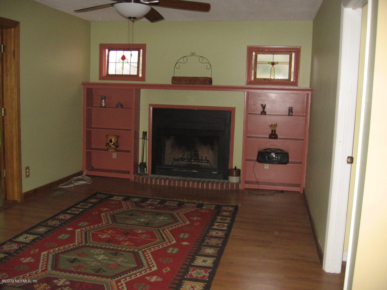 Living Room w/Fireplace