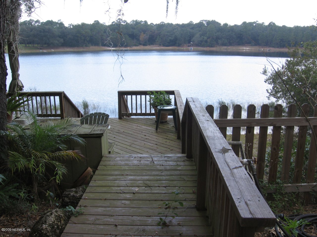 8421 Lilly Lake Road Melrose, FL 32666 - Photo 9 of 12 Lower Deck & Lake