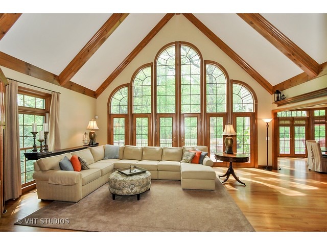 4N632 Hidden Oaks Road St. Charles, IL 60175 - Photo 12 of 25 a living room with furniture and large windows