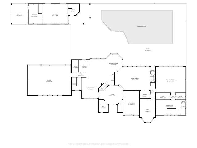 a picture of floor plan