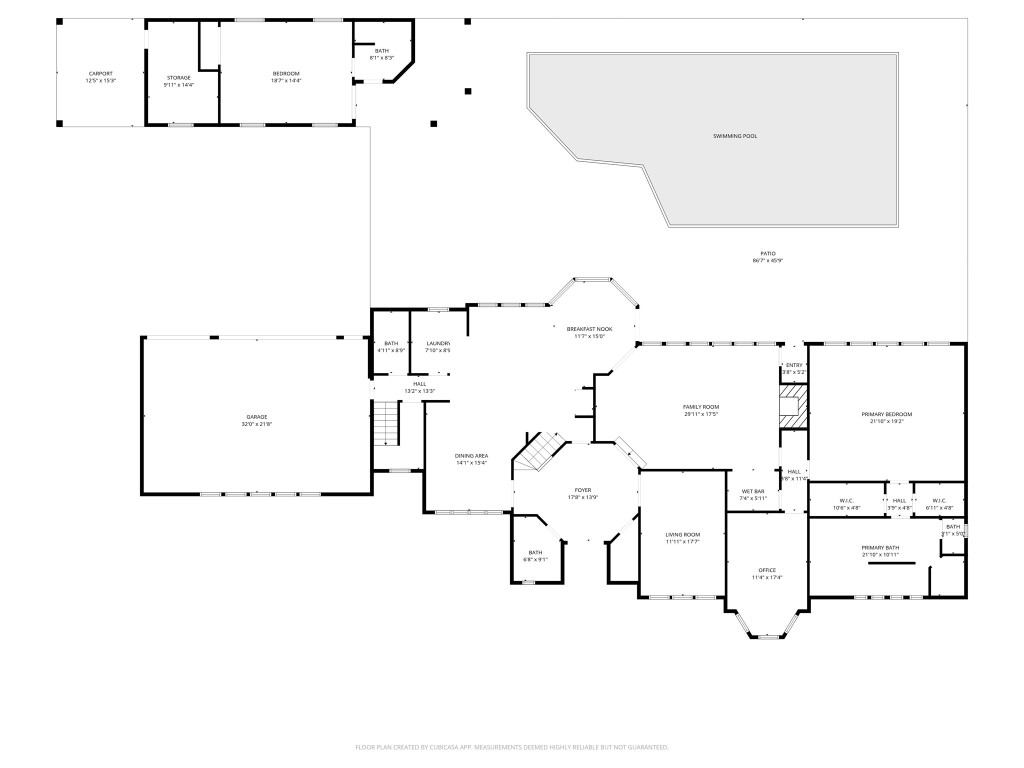 8807 Chelmsford Lane Spring, TX 77379 - Photo 49 of 50 a picture of floor plan