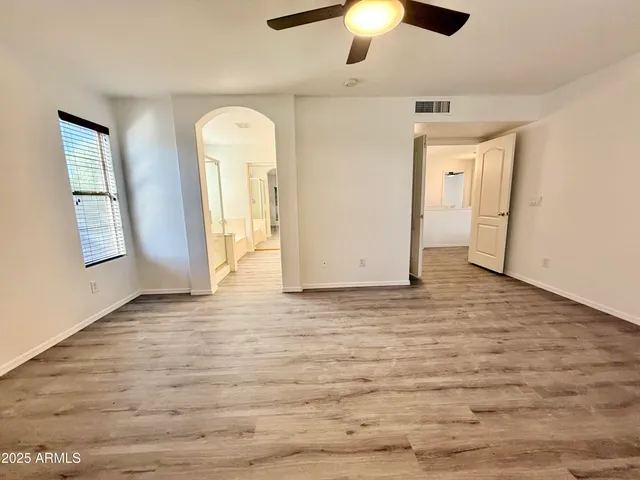 wooden floor in an empty room