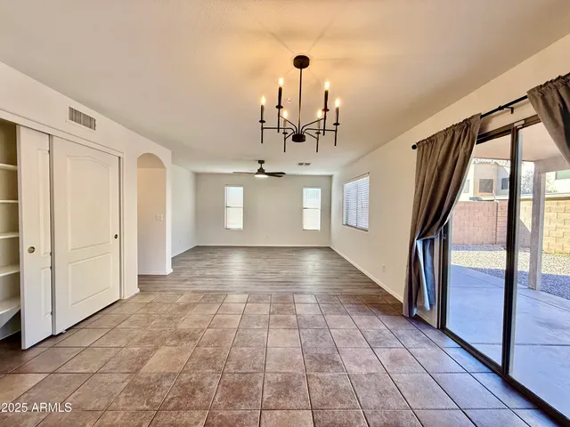 a view interior of the house