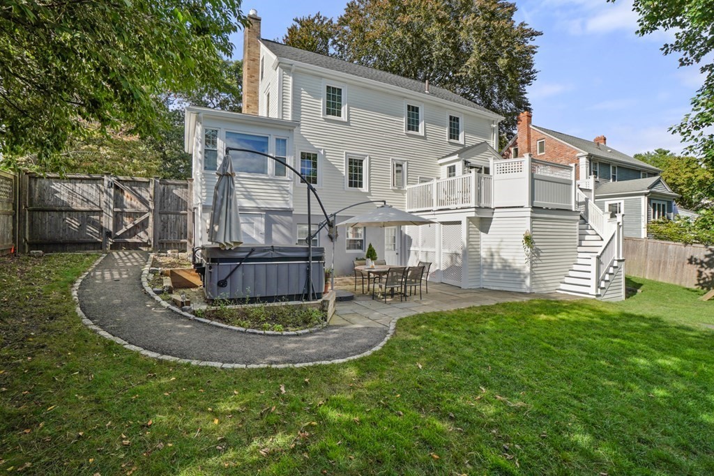 63 Standish Road Milton, MA 02186 - Photo 33 of 38 a view of a house with a yard