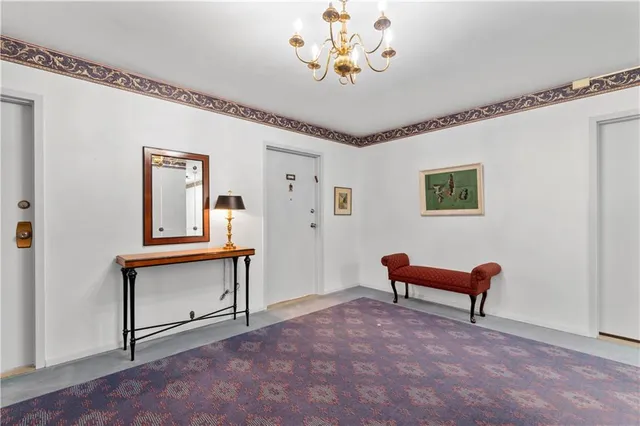 a view of livingroom with furniture and a piano