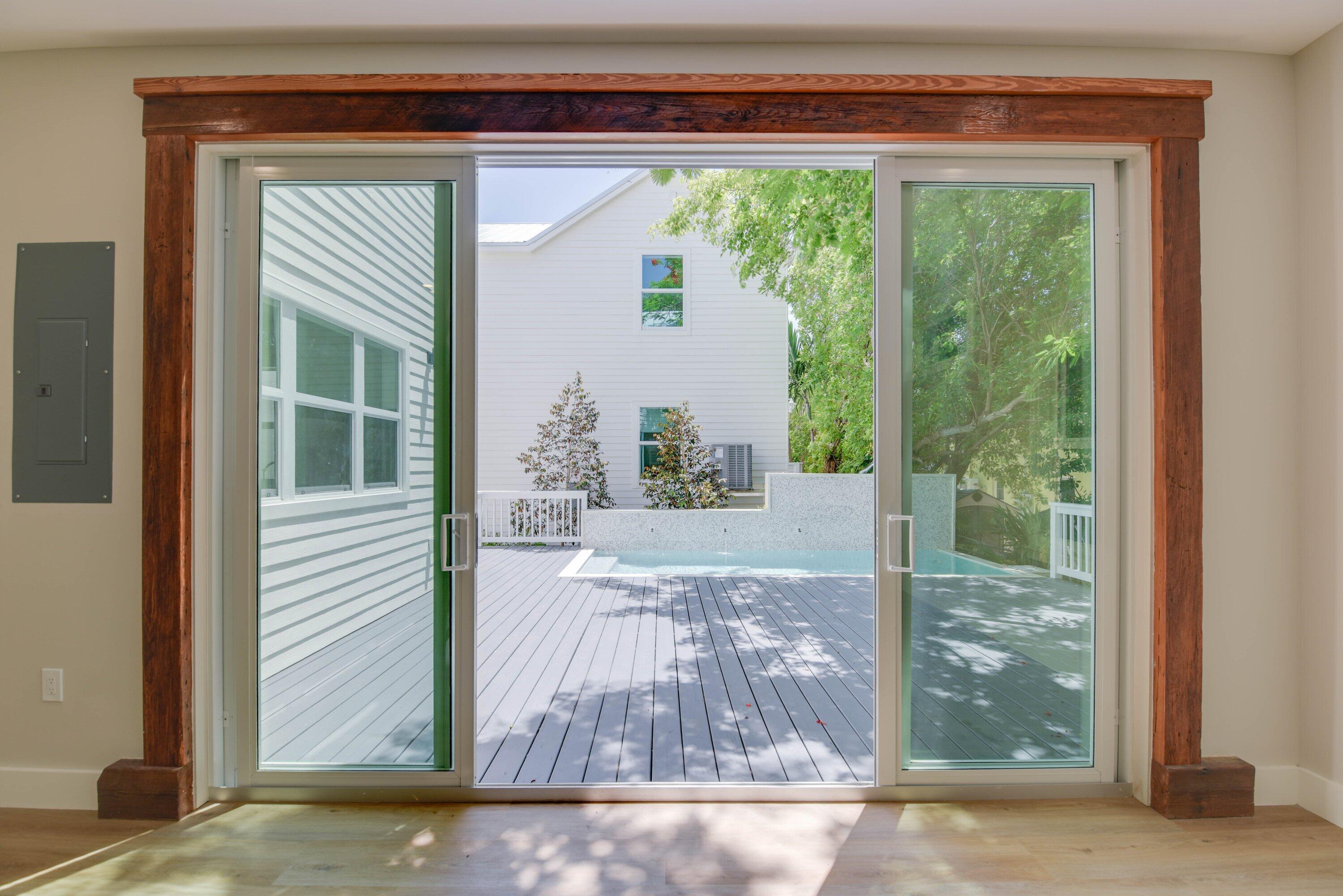 1316 Royal Street, Unit 6 Key West, FL 33040 - Photo 14 of 43 Sliding Doors to Pool Area