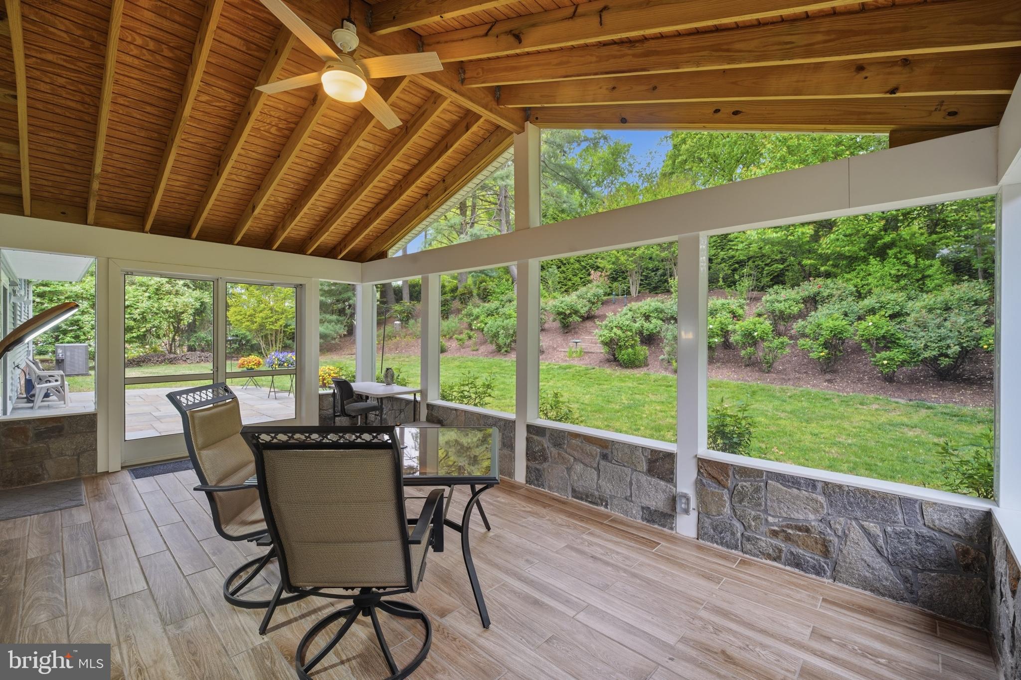 2304 Hidden Valley Lane Silver Spring, MD 20904 - Photo 42 of 54 a view of a porch with furniture and wooden floor