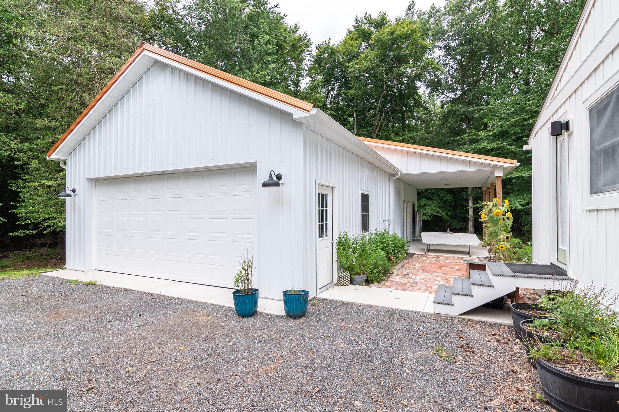 10348 Memory Road Harrington, DE 19952 - Photo 9 of 56 Detached garage with workshop and lean-to