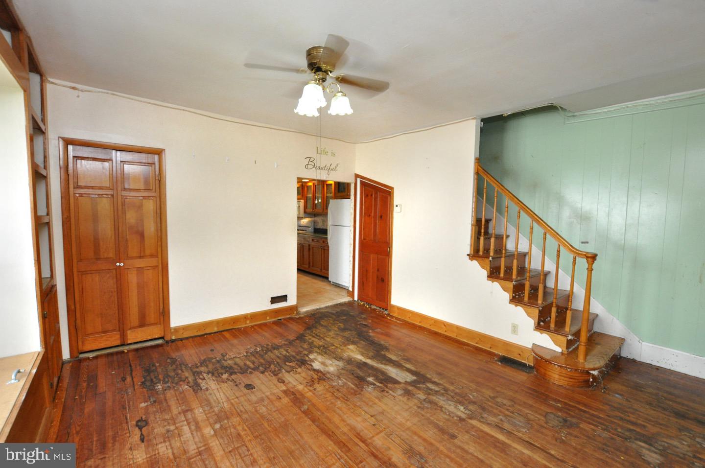 425 Delaware Avenue Riverside, NJ 08075 - Photo 8 of 33 a view of an empty room with wooden floor