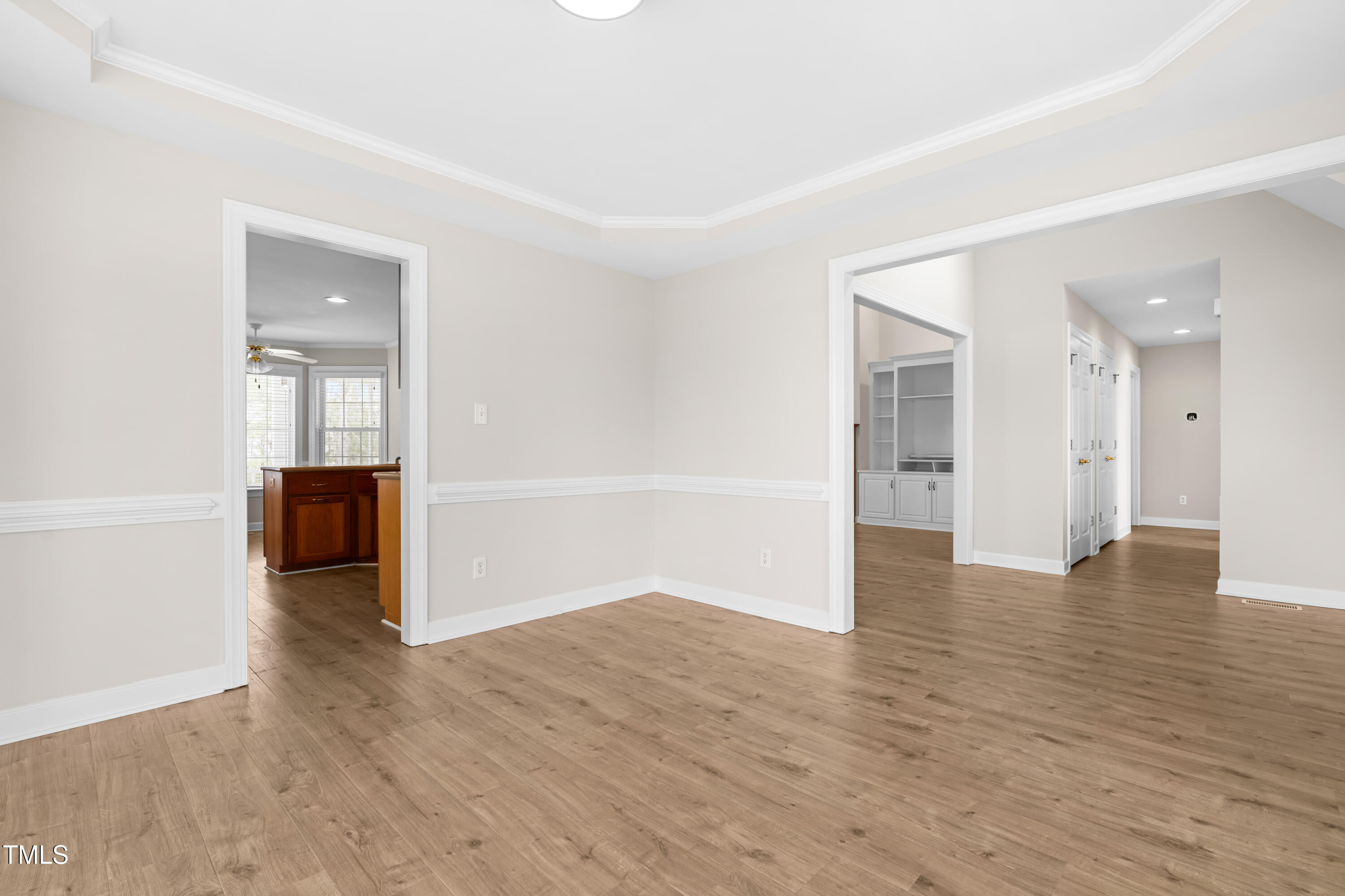 44 Loop Road Archer Lodge, NC 27527 - Photo 17 of 48 wooden floor in an empty room