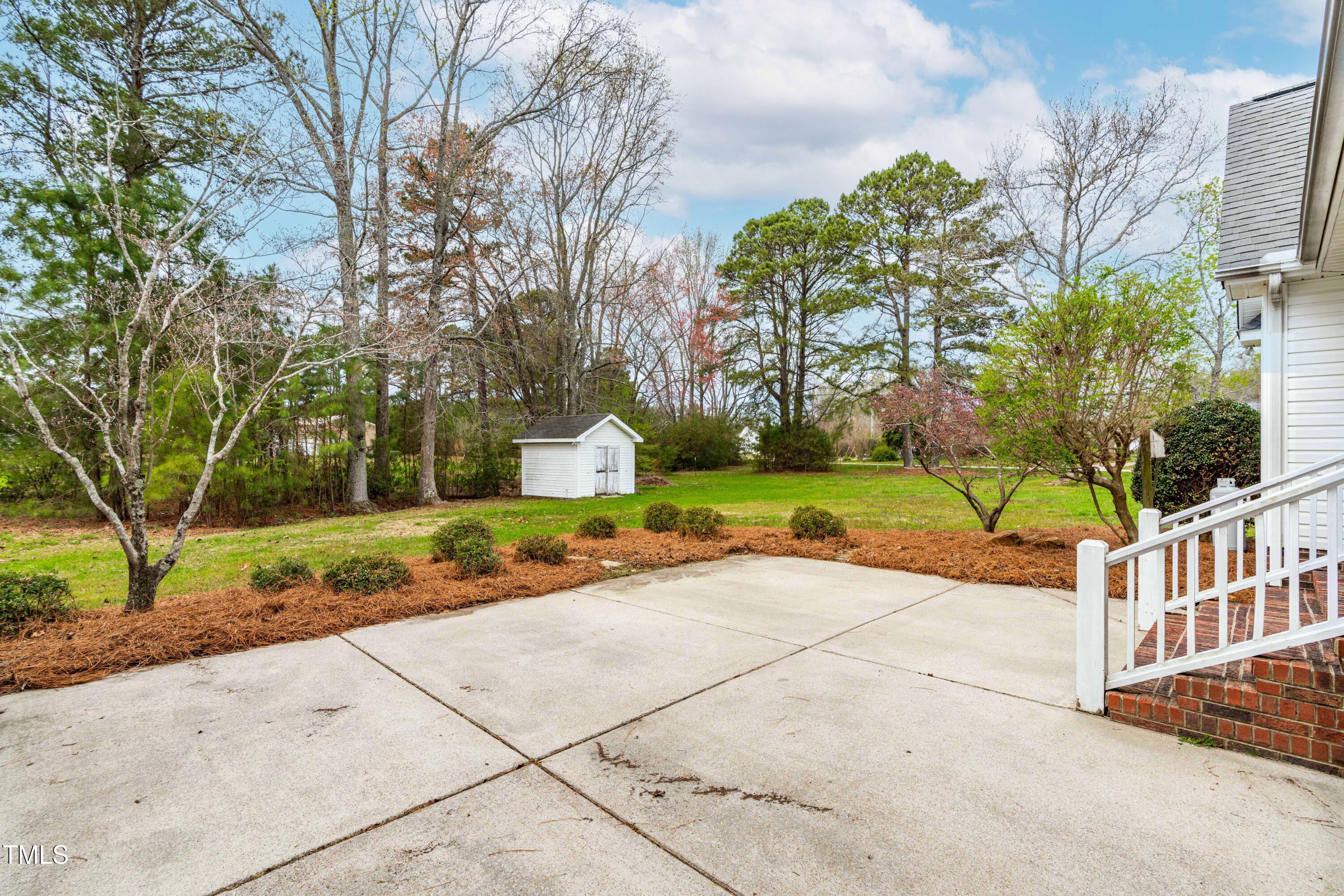 44 Loop Road Archer Lodge, NC 27527 - Photo 34 of 48 a view of a yard with plants and trees