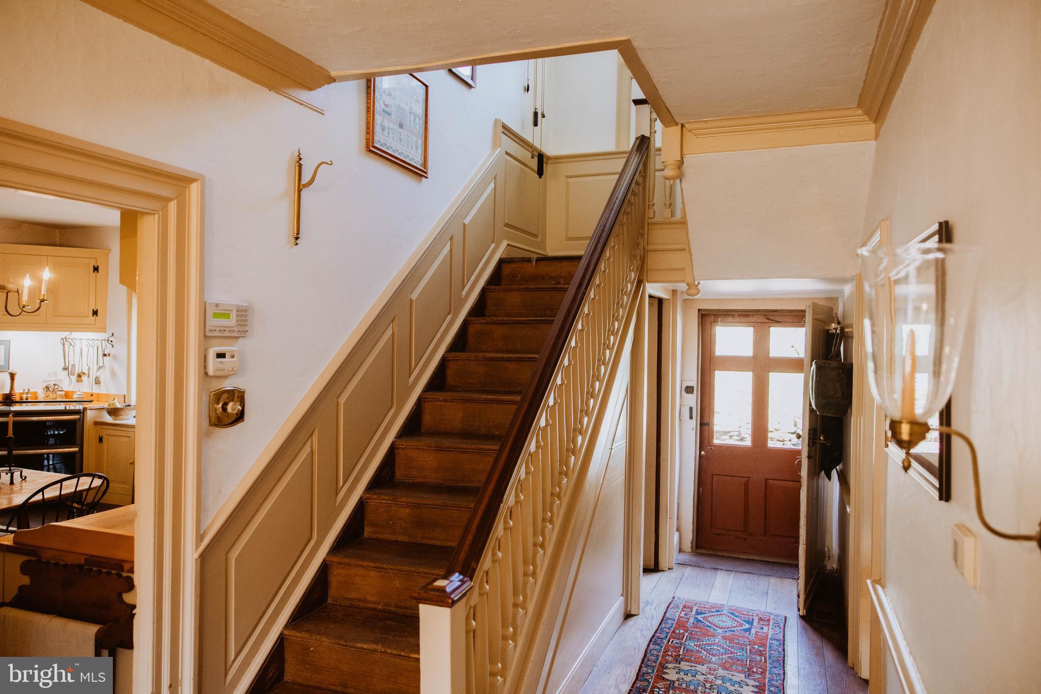 1861 Ridge Road Pottstown, PA 19465 - Photo 28 of 71 Staircase Looking toward Back Door
