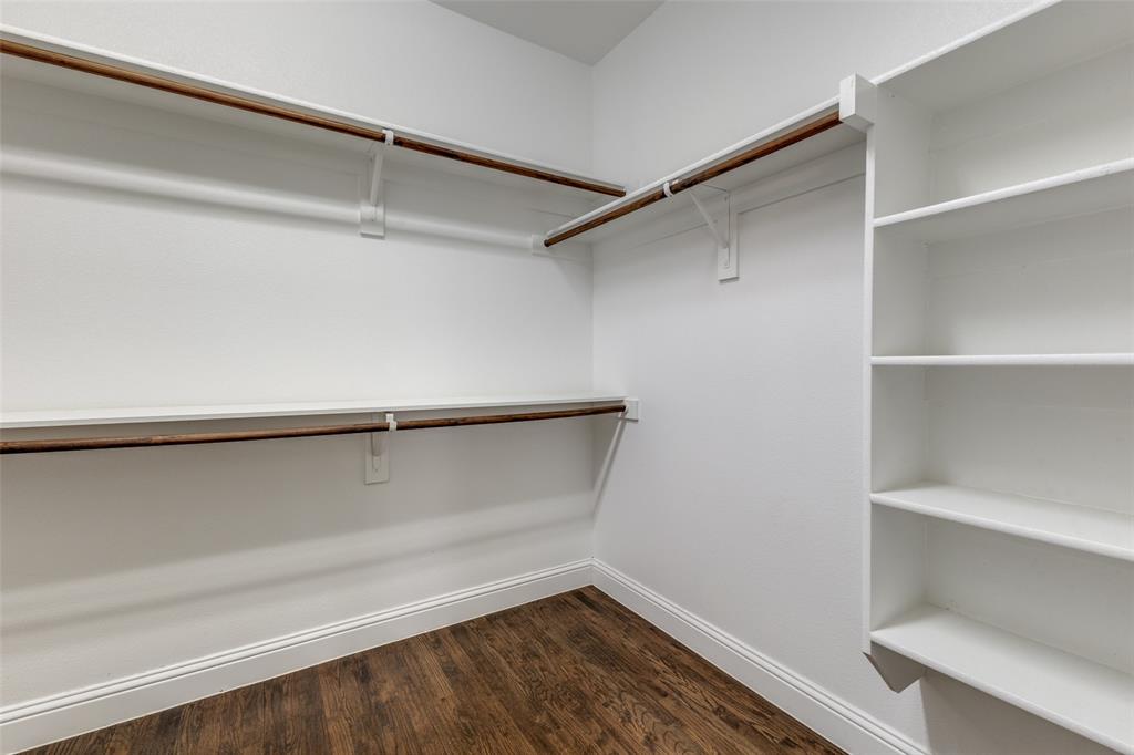 828 Rohan Drive Richardson, TX 75081 - Photo 23 of 25 a view of an empty walk in closet