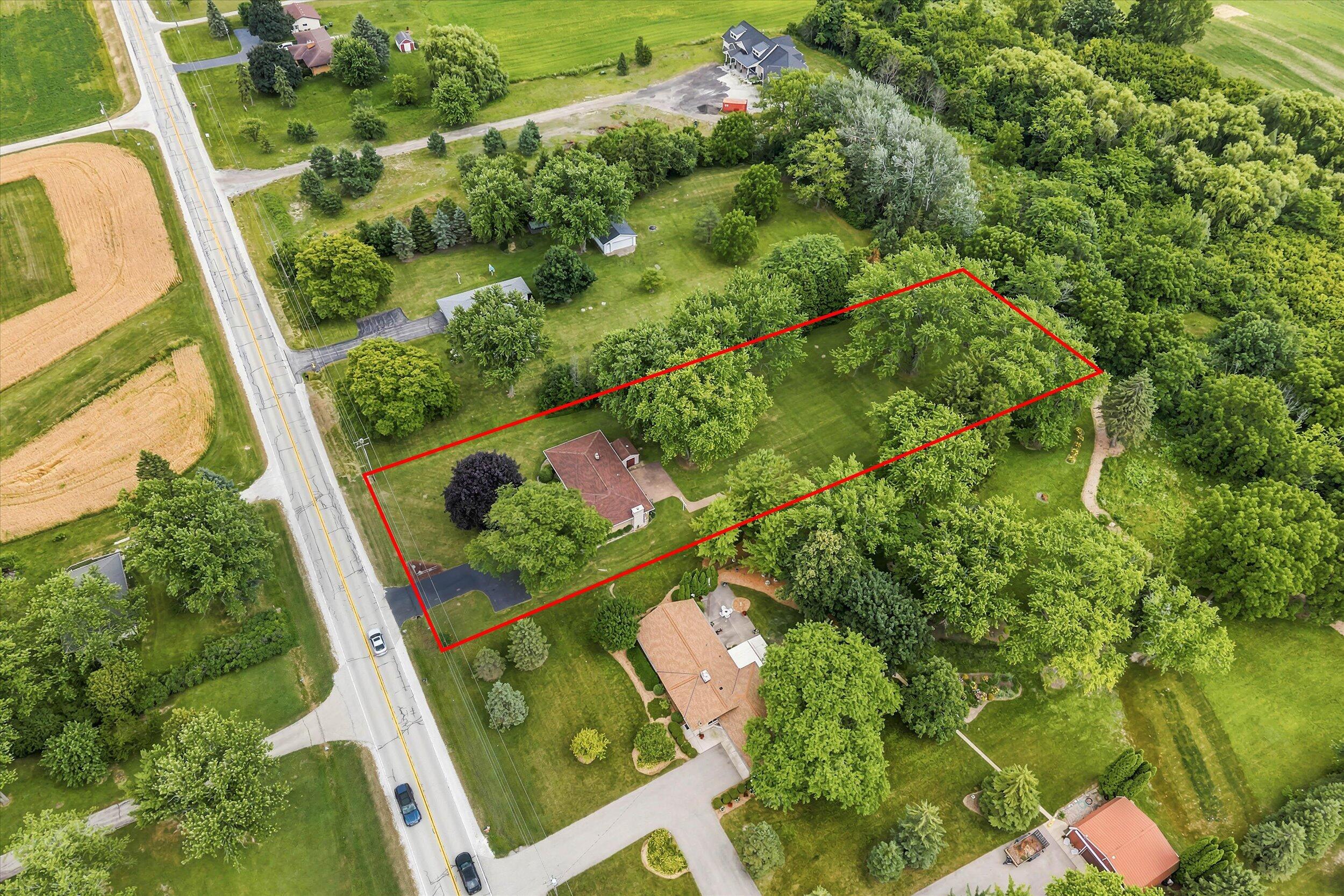 3835 West 5 1/2 Mile Road Raymond, WI 53108 - Photo 3 of 35 02-Aerial