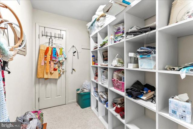 a view of a storage room with a lot of stuff