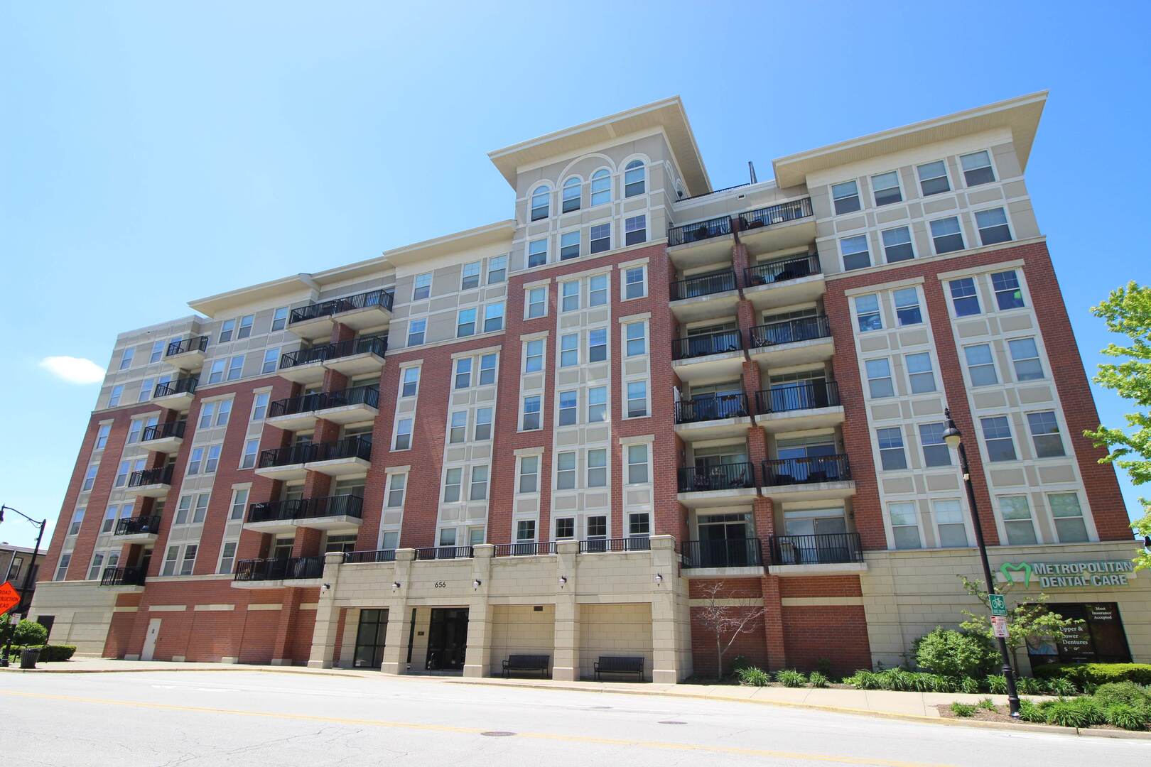 front view of a building