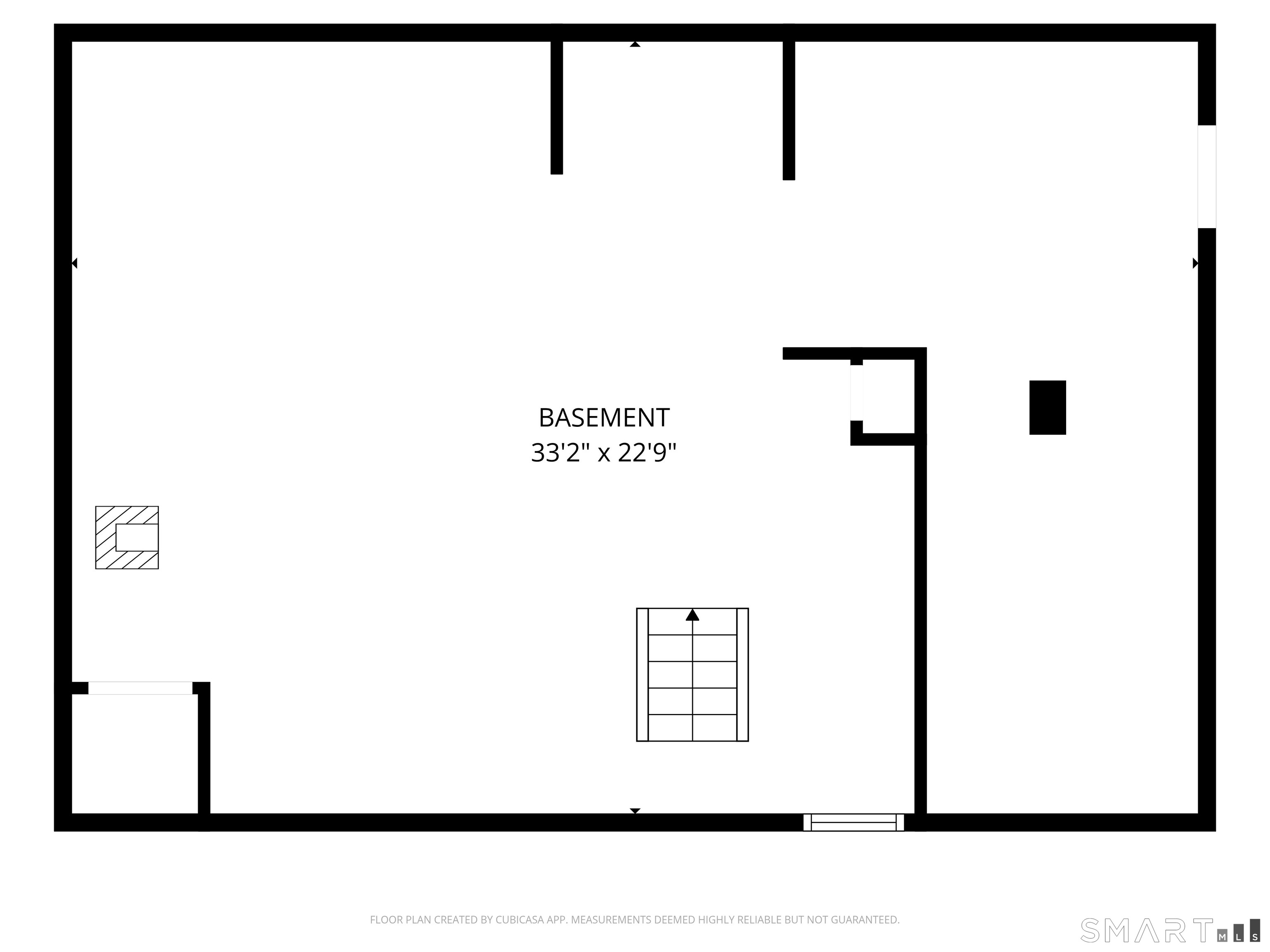 39 Rocky Ledge Drive Clinton, CT 06413 - Photo 40 of 40 Basement Floor Plan.
