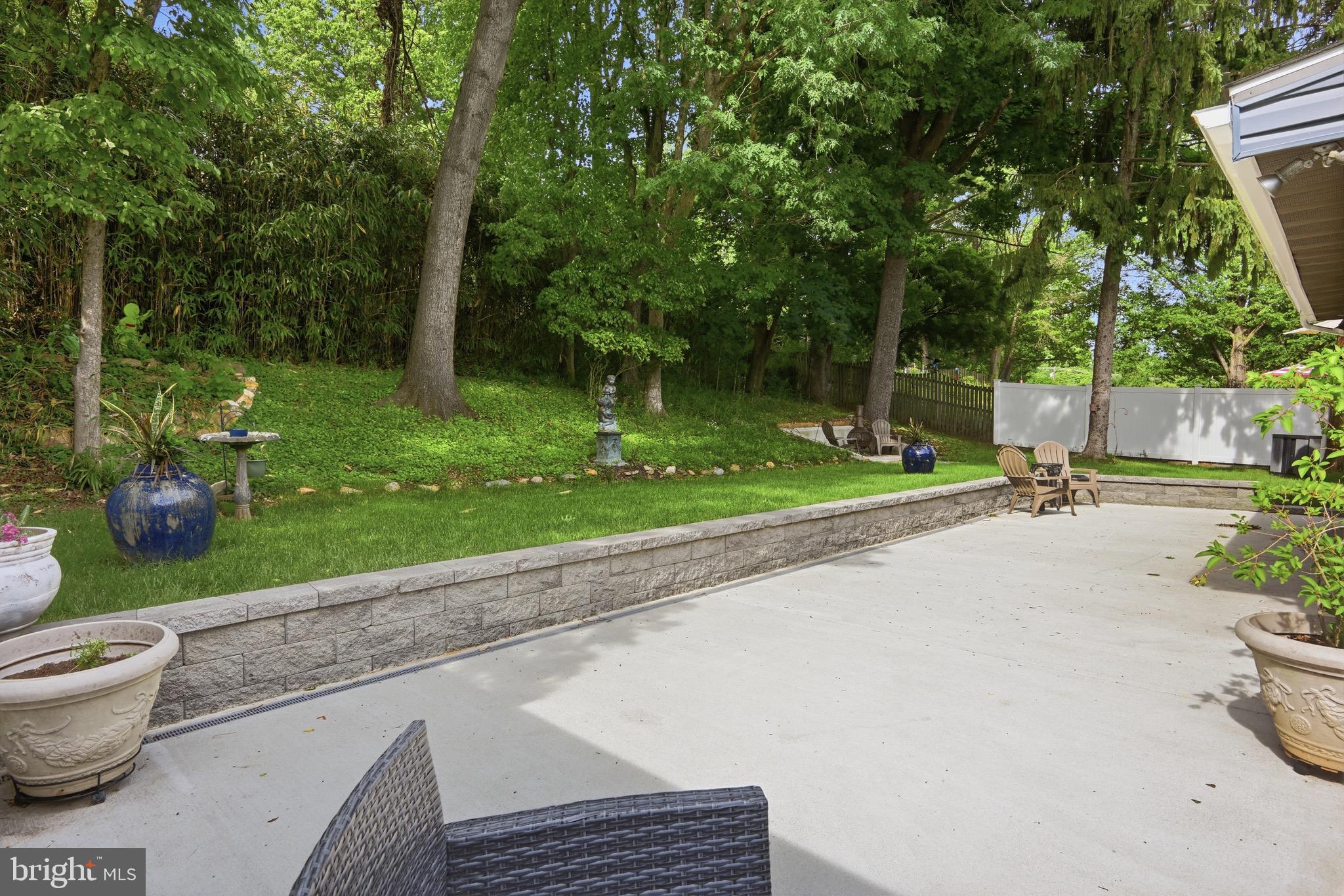 238 East Timonium Road Lutherville-Timonium, MD 21093 - Photo 4 of 40 a garden view with a seating space