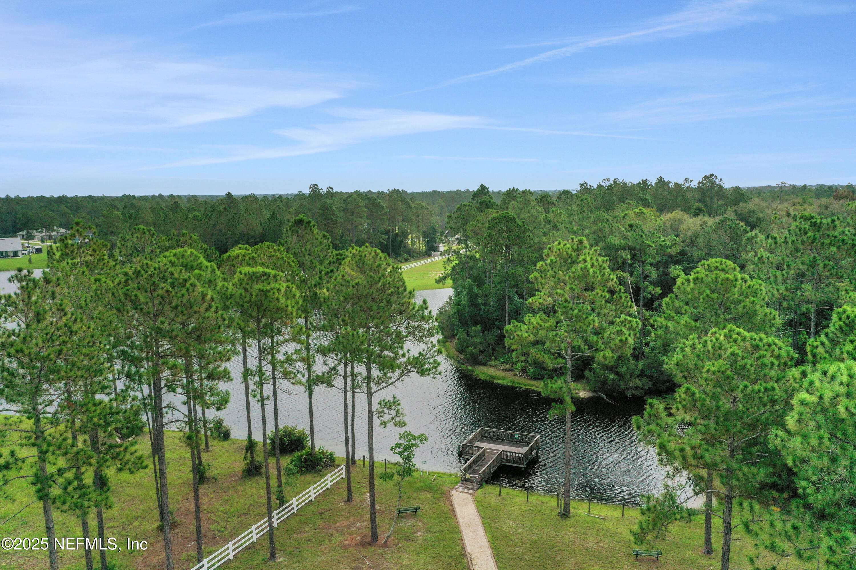 11062 Blazing Ridge Court Jacksonville, FL 32219 - Photo 54 of 55 Aerial af Community Area with Dock