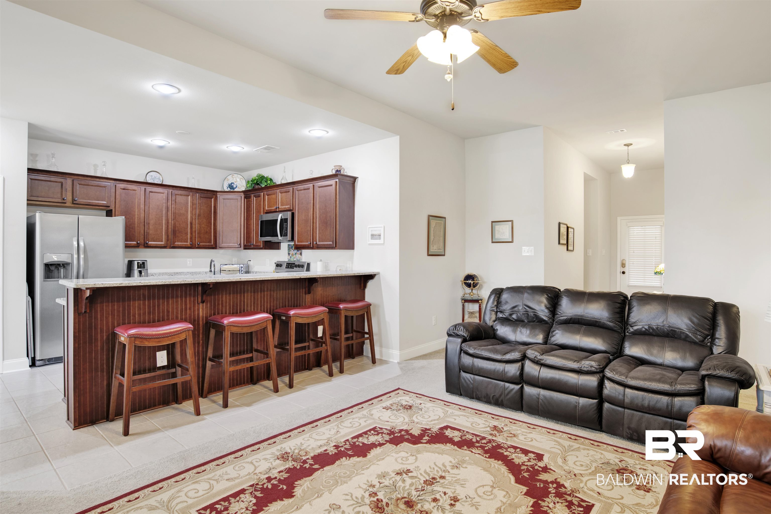 21105 Zinfandel Lane Silverhill, AL 36576 - Photo 7 of 33 View from Great Room to Kitchen