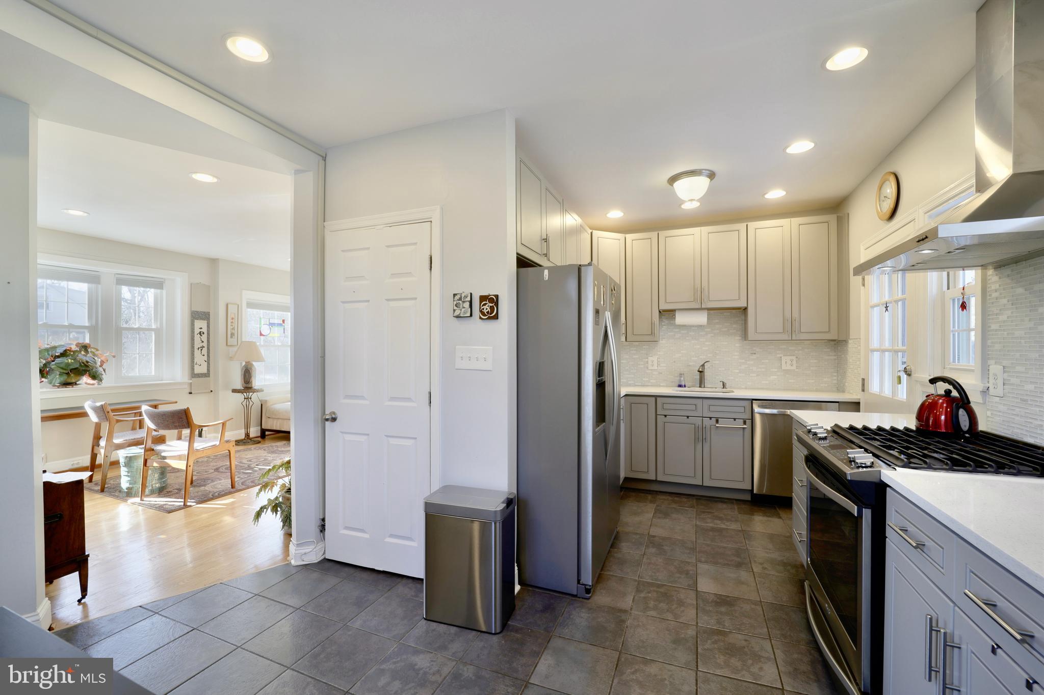 Spacious kitchen