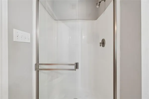 a close view of shower tap