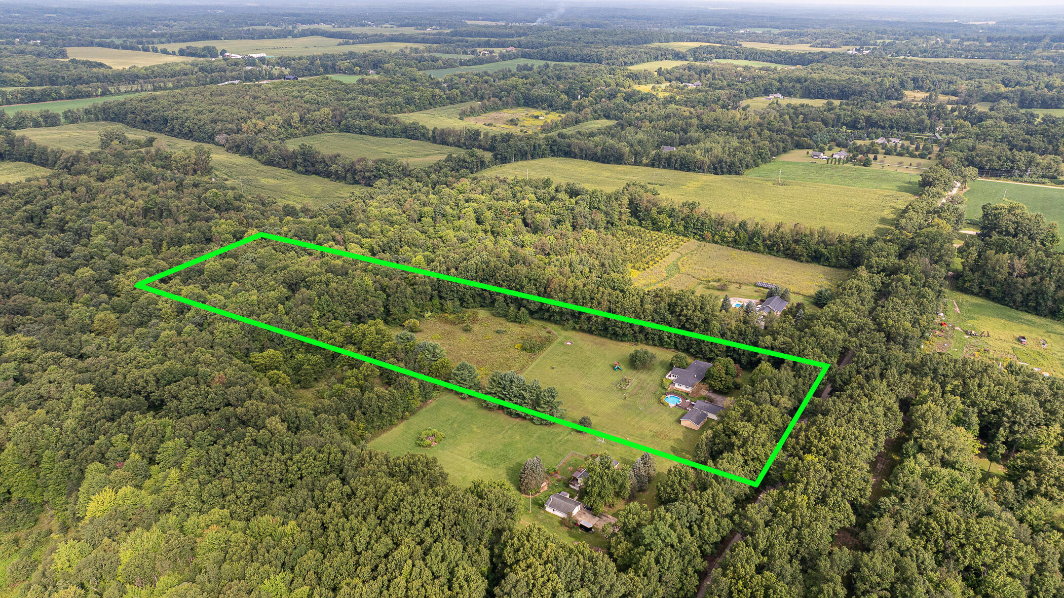 11742 Strait Road Hanover, MI 49241 - Photo 54 of 55 11742 Strait Rd Hanover MI (Aerial)-4 co