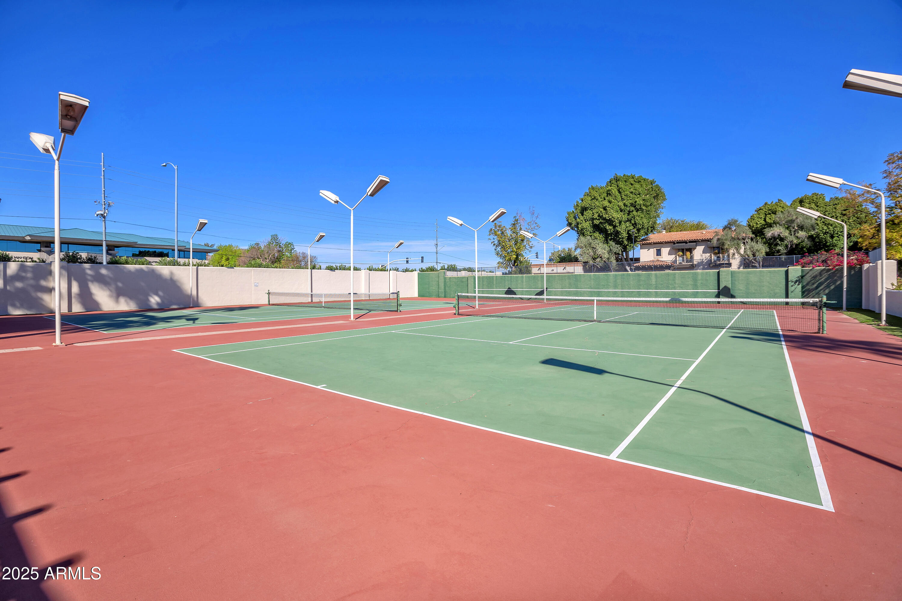 6701 North Scottsdale Road, Unit 23 Scottsdale, AZ 85250 - Photo 46 of 47 a view of a tennis court
