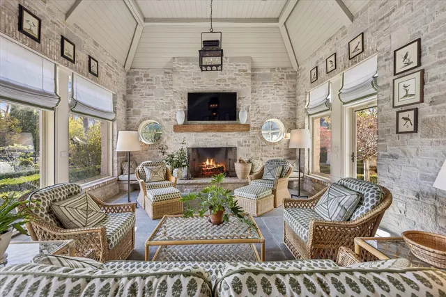 a view of living room with furniture