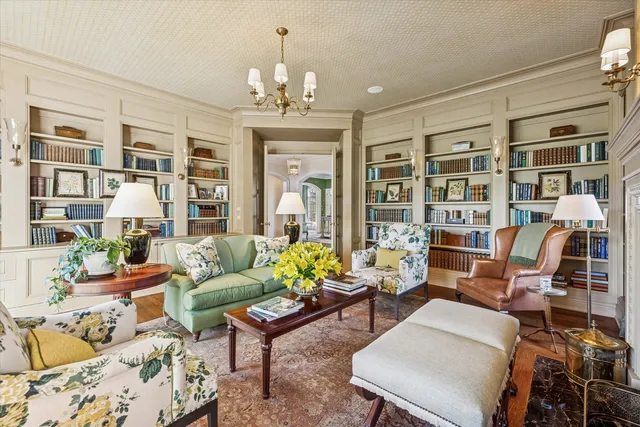 a front view of a building with garden