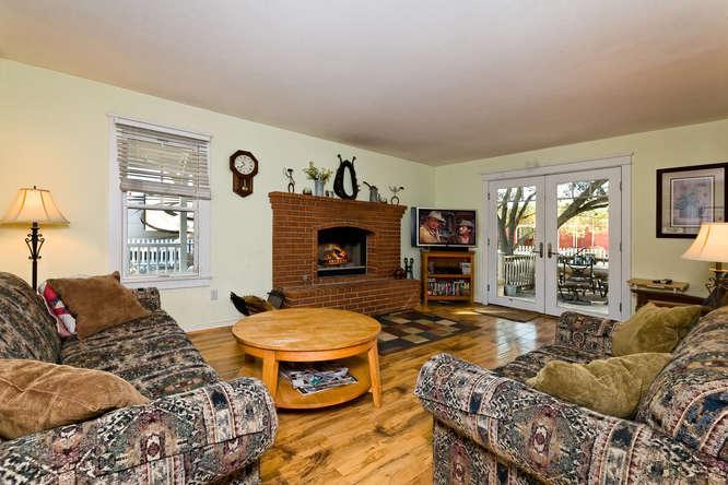 198 Burnham Road Oak View, CA 93022 - Photo 5 of 34 a living room with furniture and a wooden floor
