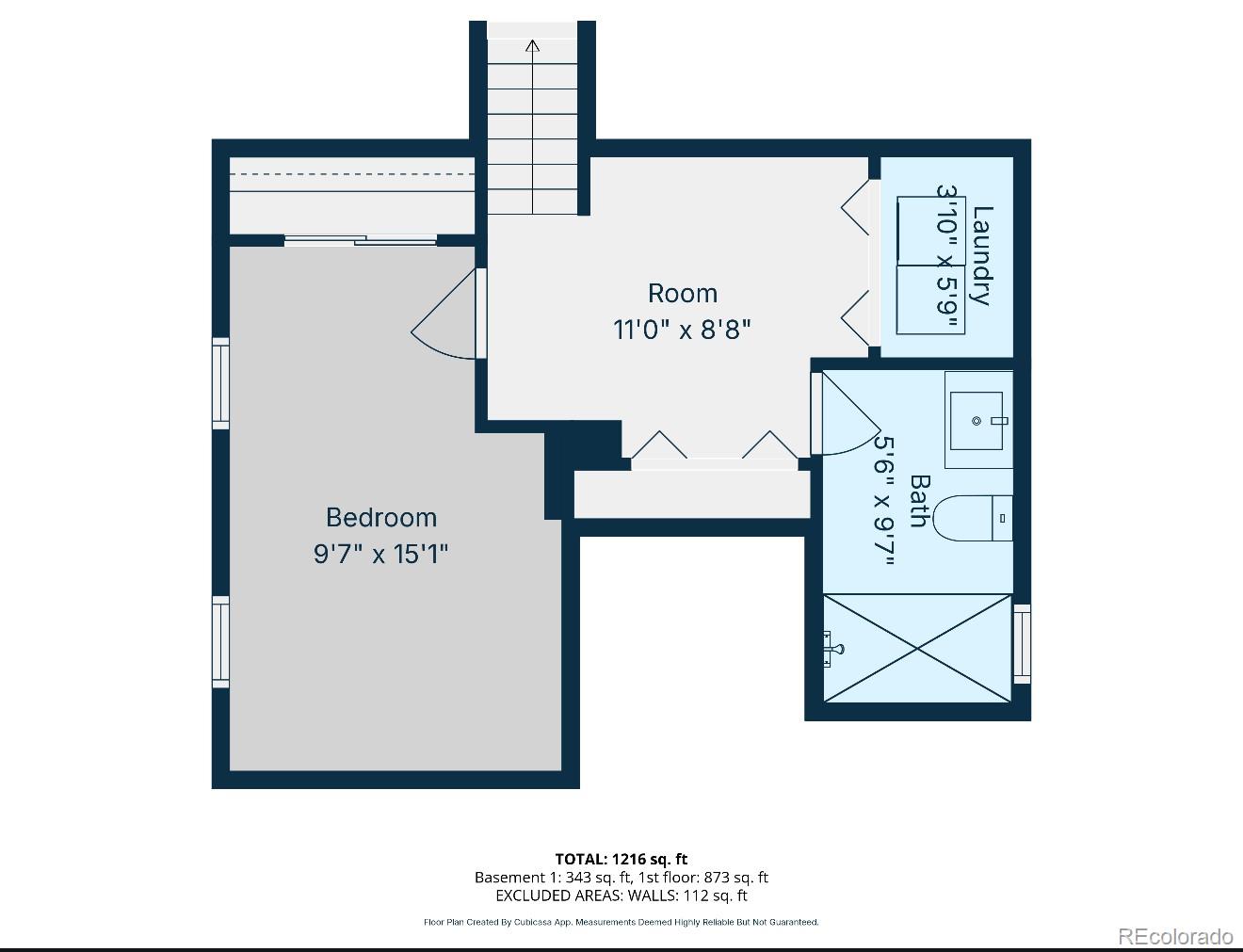 1620 Galena Street Aurora, CO 80010 - Photo 30 of 34 a picture of a wall with a white wall and a painting