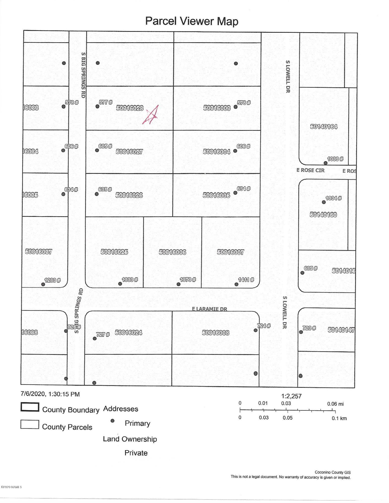 577 Big Springs Road Williams, AZ 86046 - Photo 1 of 1 Map