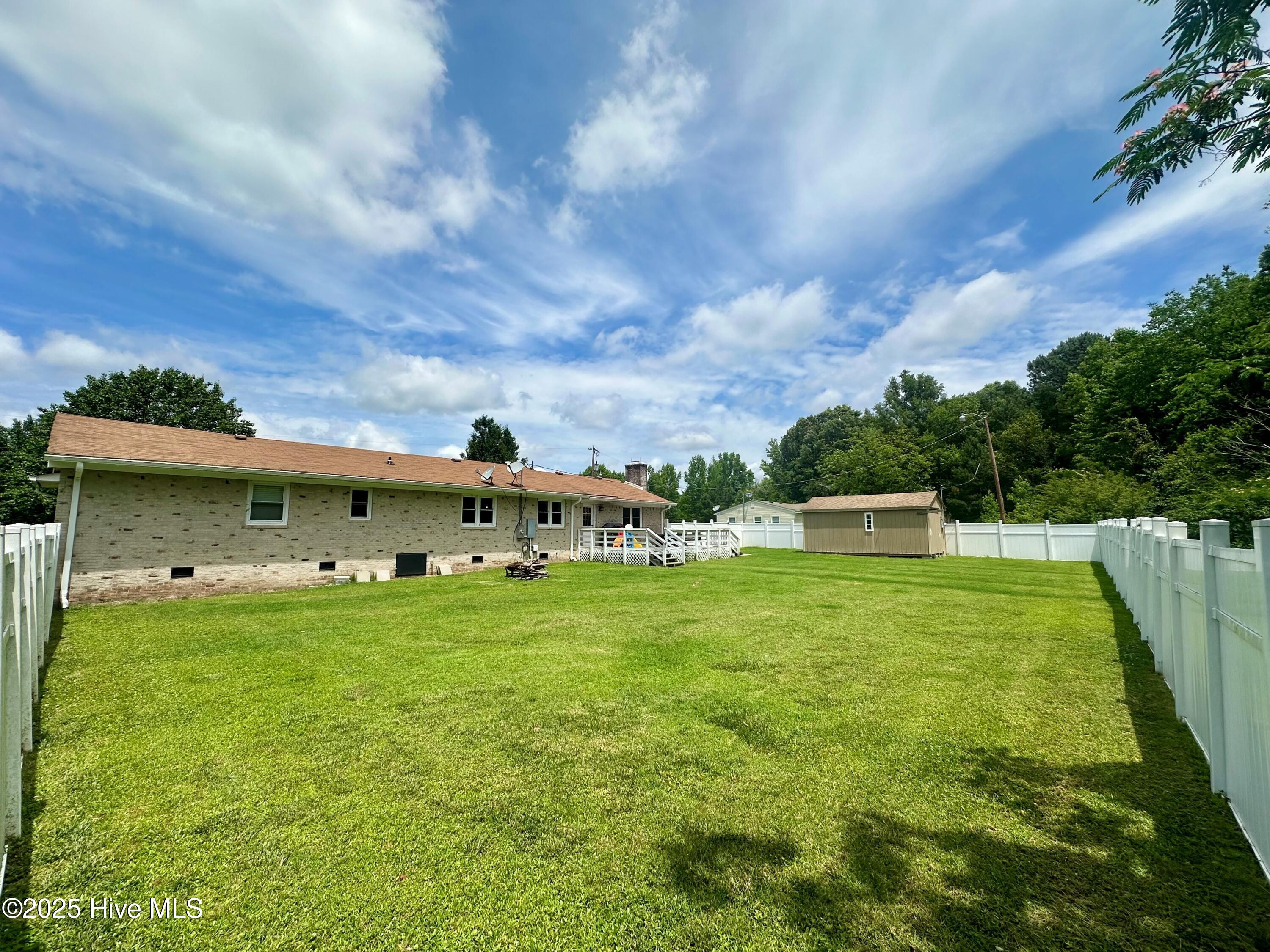 123 Hill Ferry Road Como, NC 27818 - Photo 10 of 39 back yard