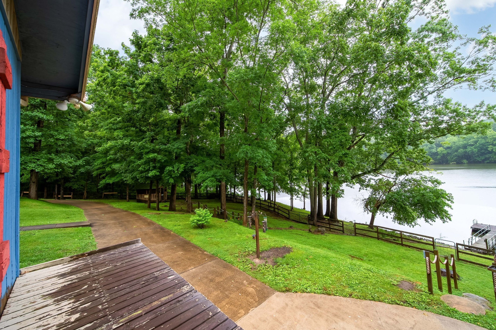 554 Hickman Shores Road Dover, TN 37058 - Photo 35 of 93 a view of a park with plants and trees