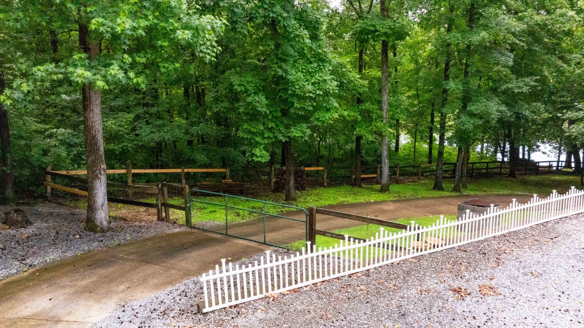 554 Hickman Shores Road Dover, TN 37058 - Photo 78 of 93 a view of a backyard with wooden fence