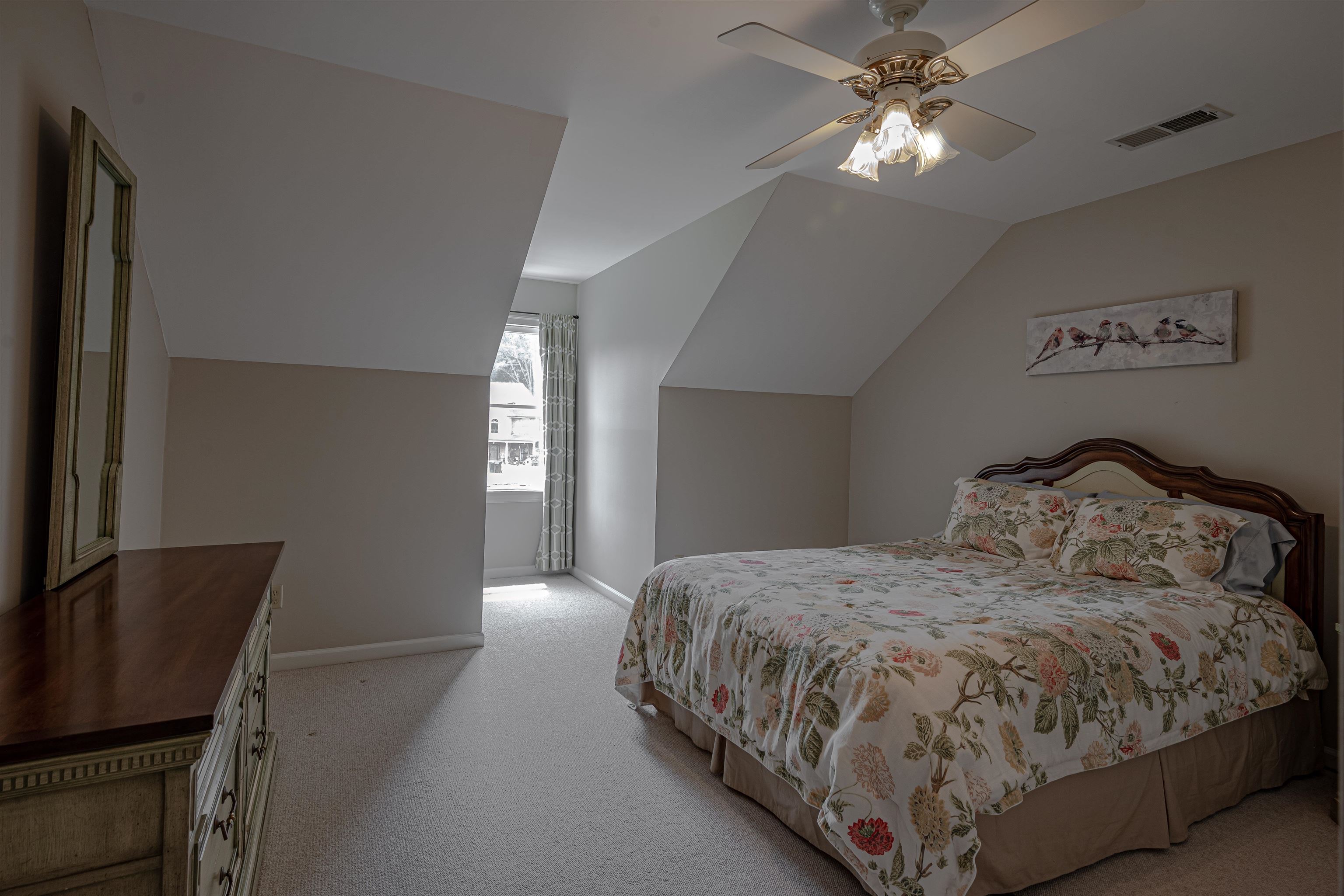752 Gable Lane Collierville, TN 38017 - Photo 22 of 40 a bedroom with a bed and a chandelier