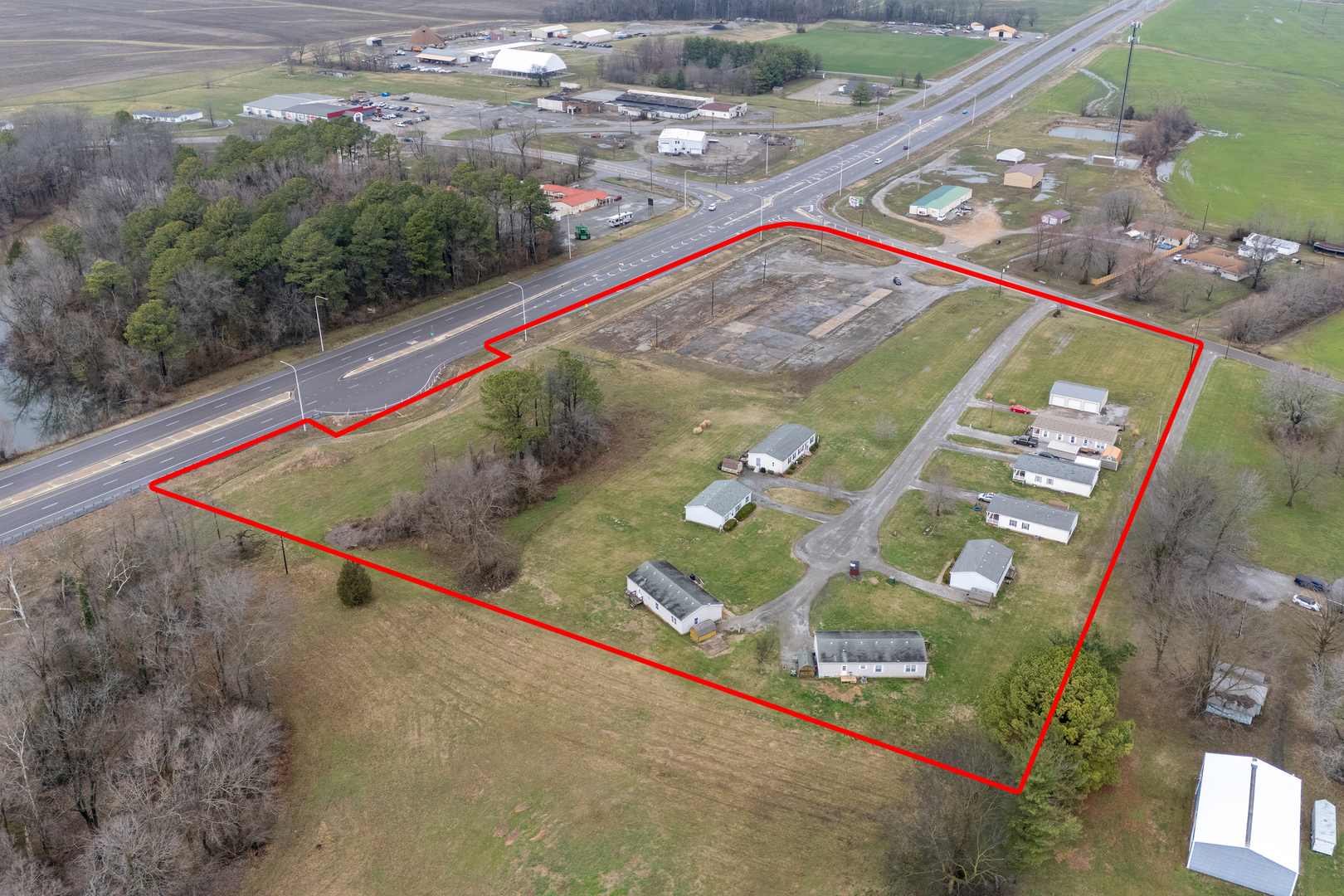 111 Devan Drive Murphysboro, IL 62966 - Photo 18 of 22 a view of a tennis court