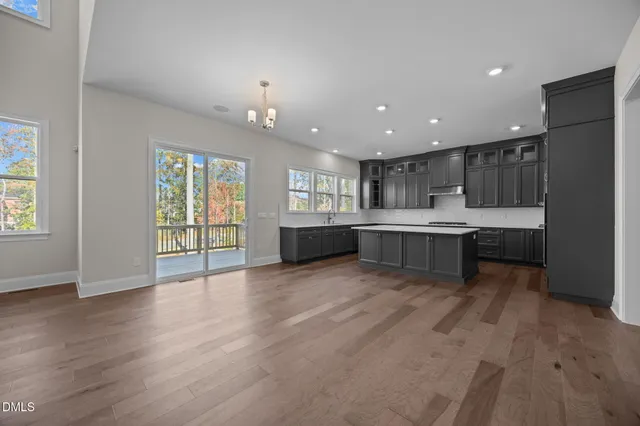 a view of hallway with stairs