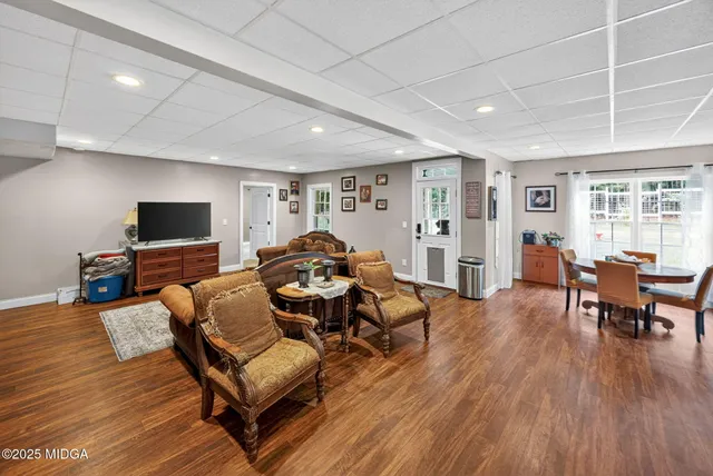 a view of a house with a swimming pool