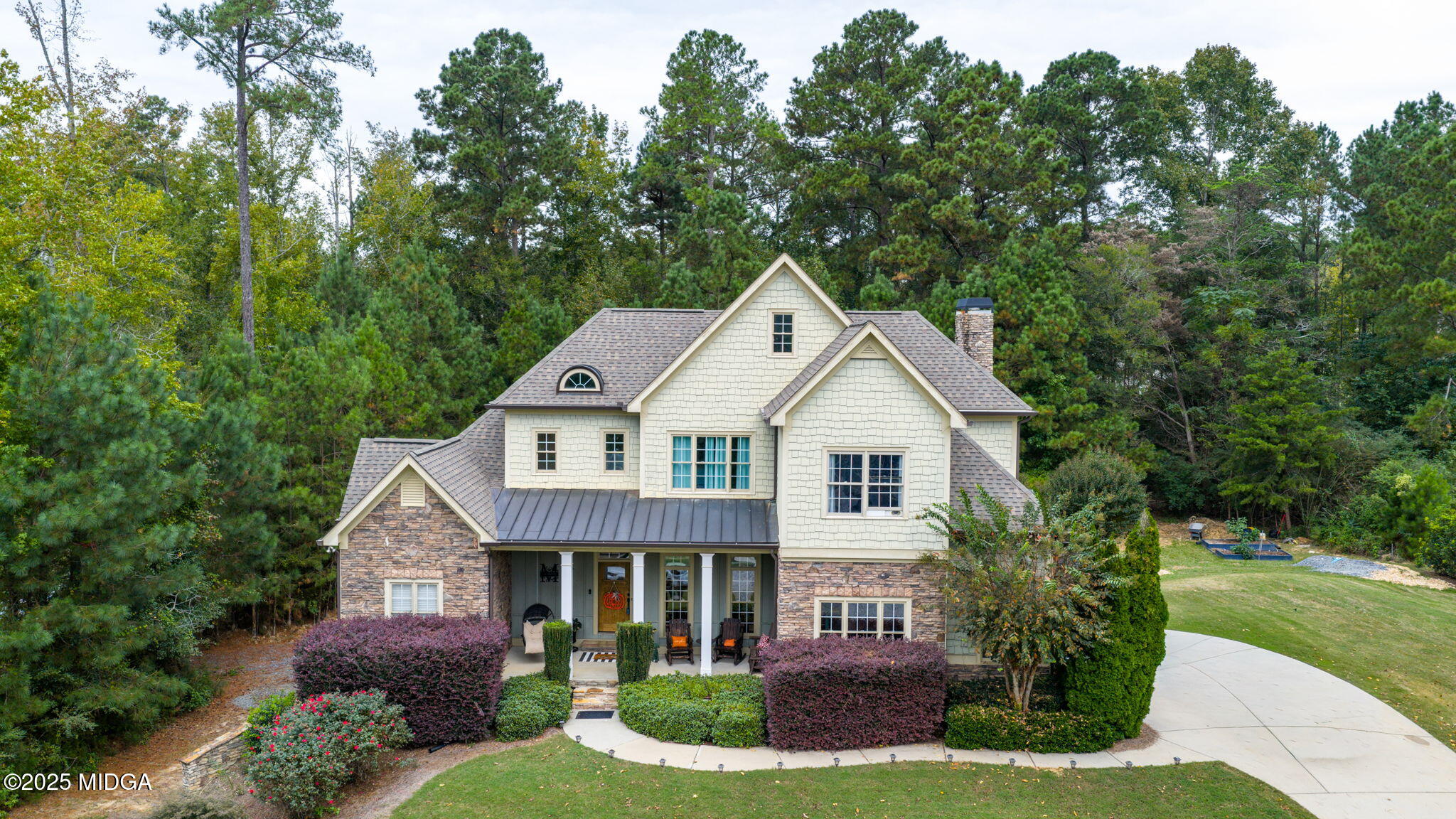 120 Homestead Circle Forsyth, GA 31029 - Photo 49 of 68 a front view of a house with a yard