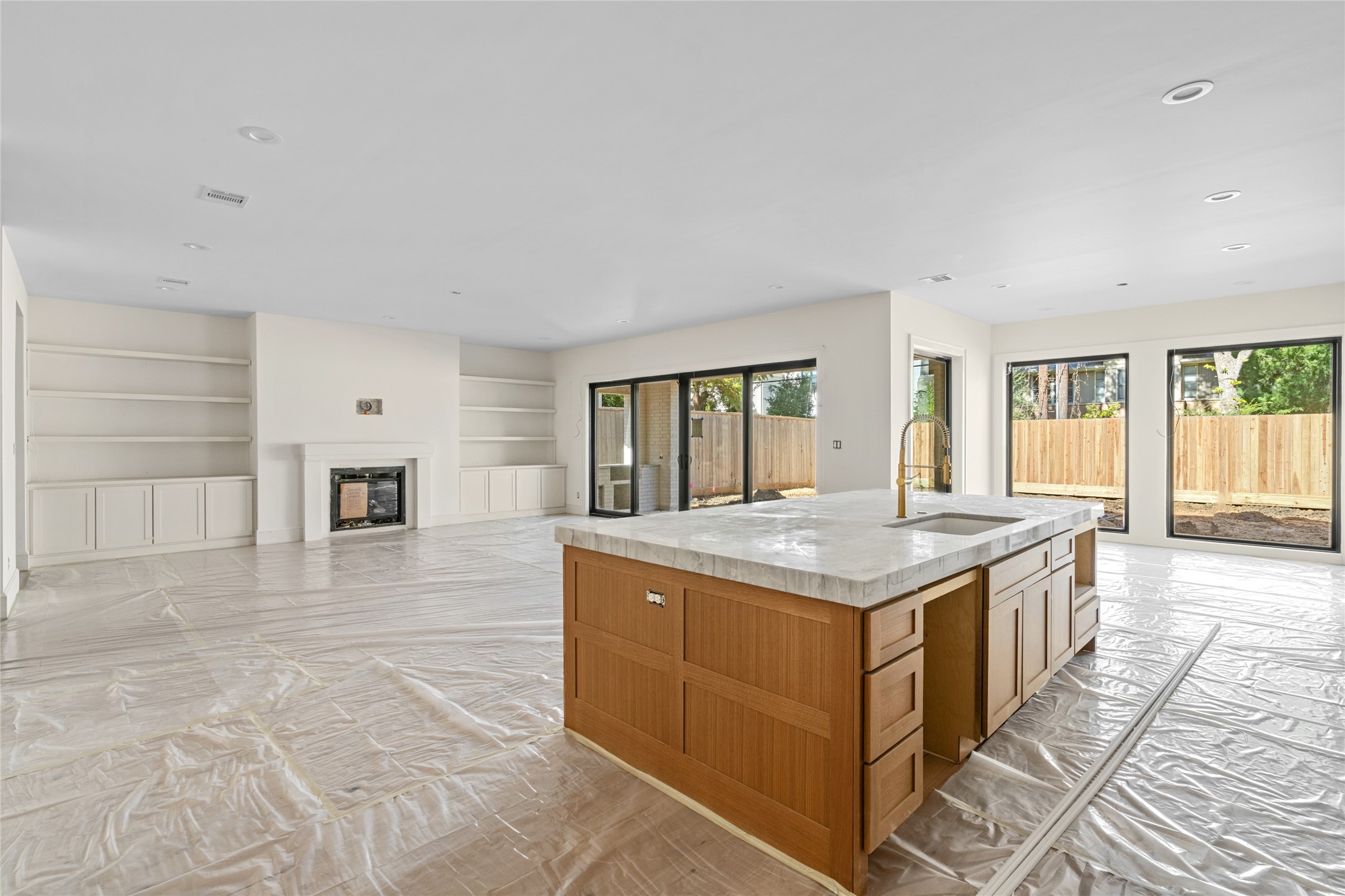 3406 Rice Boulevard Houston, TX 77005 - Photo 2 of 9 a kitchen with a stove and a sink