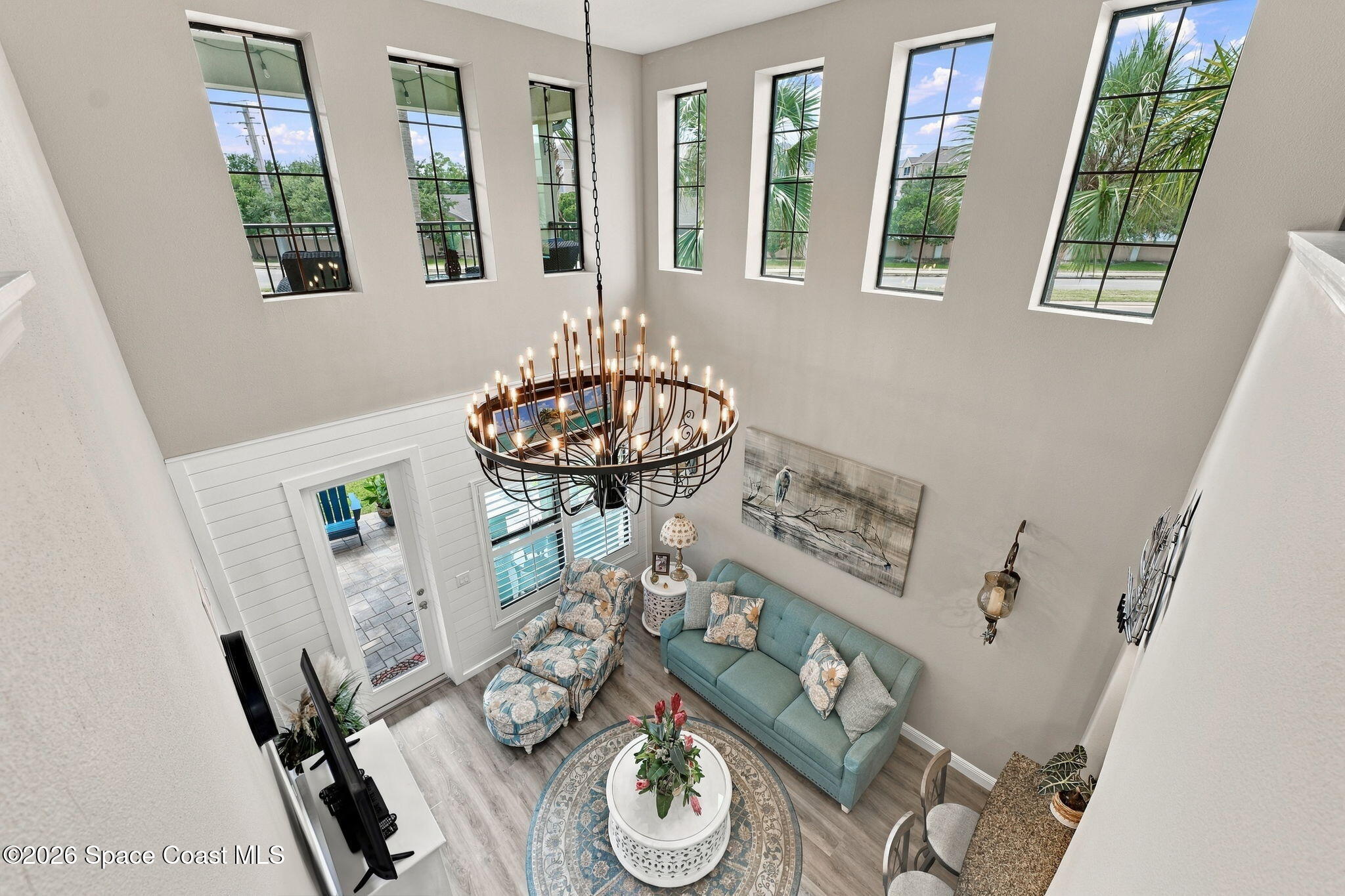 1315 Lara Circle, Unit 106 Rockledge, FL 32955 - Photo 40 of 42 Overhead view of downstairs Living Room