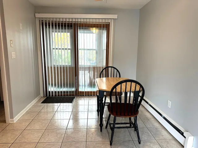 a view of a chairs in a balcony