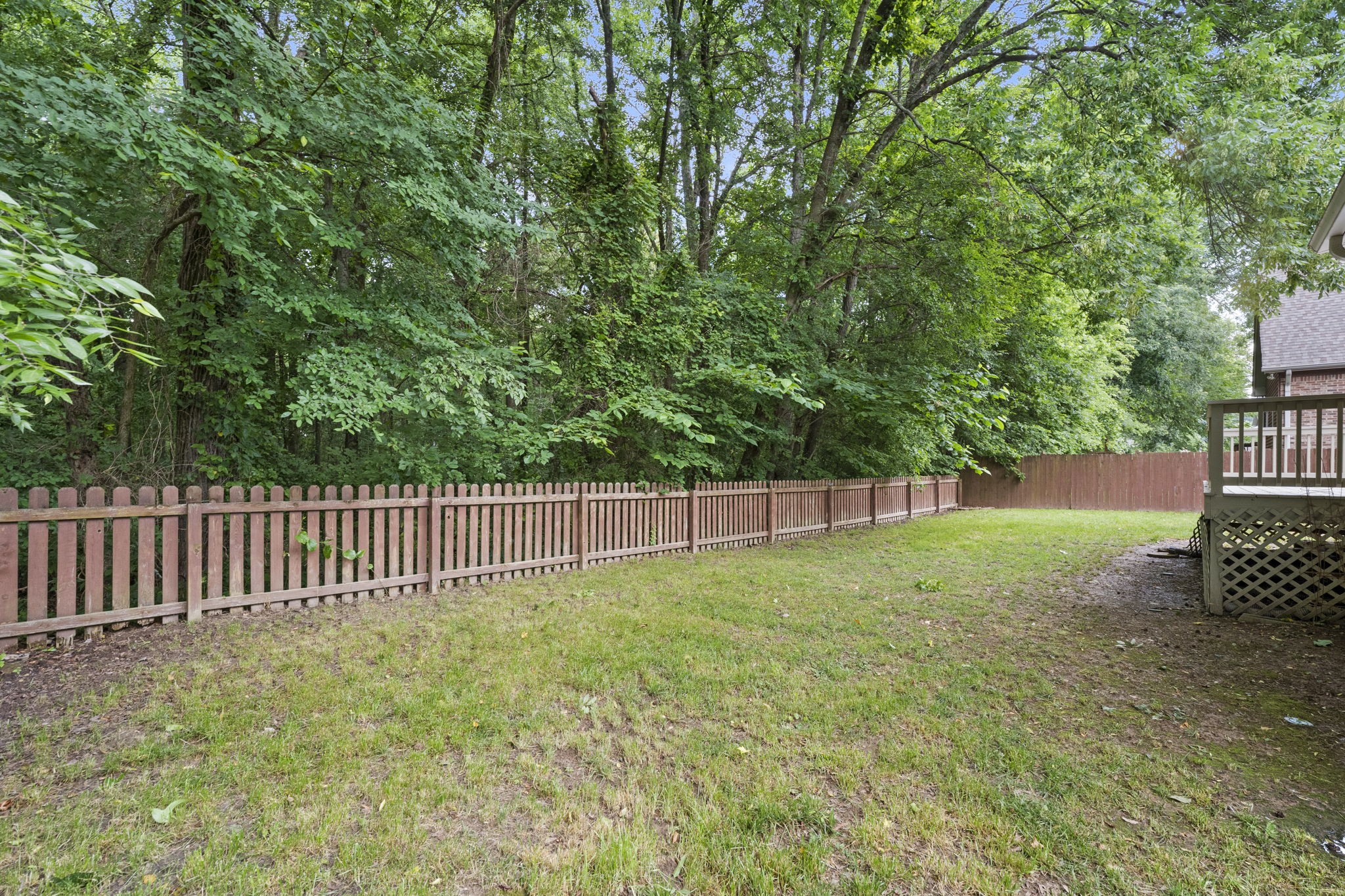 164 Foxrun Springfield, TN 37172 - Photo 37 of 37 a view of a backyard with a fence